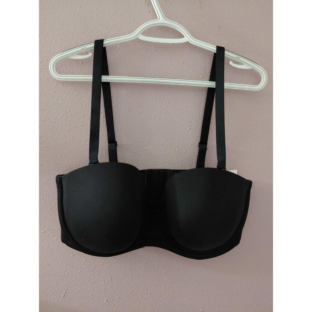 Wacoal Red Carpet Strapless Underwire Bra 40DDD Black #854119